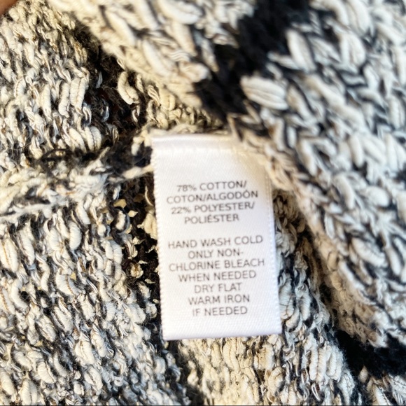 Lou & Grey Striped Cardigan Size Medium - Picture 6 of 9